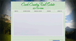 Desktop Screenshot of creekcountryrealestate.com